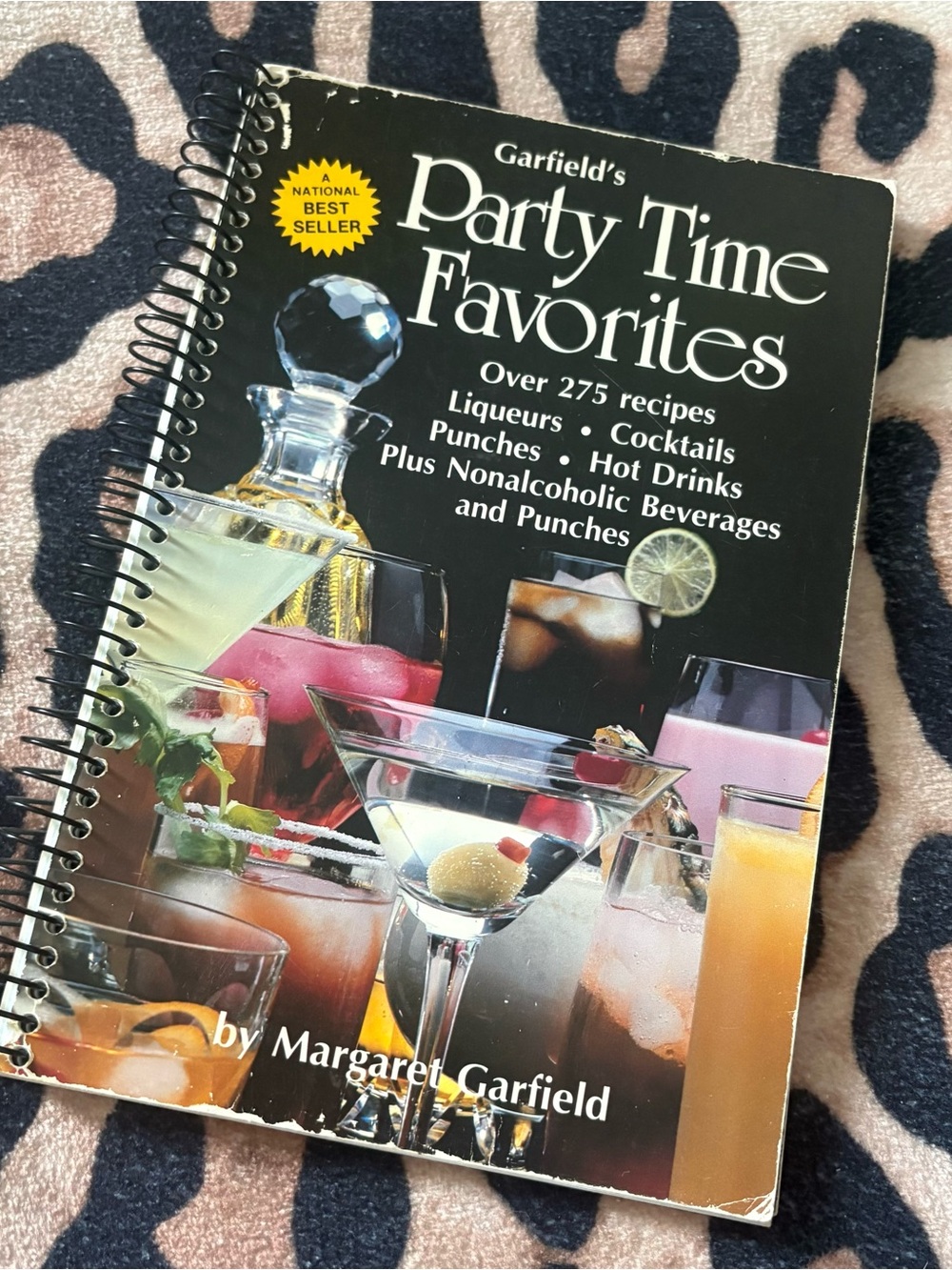 Vintage “Party Time Favorites” Drink Recipe Book